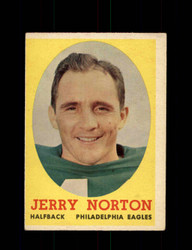 1958 JERRY NORTON TOPPS #40 EAGLES *G5479