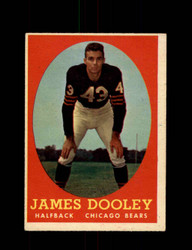 1958 JAMES DOOLEY TOPPS #8 BEARS *G5501