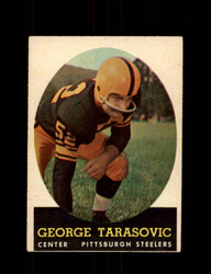 1958 GEORGE TARASOVIC TOPPS #37 STEELERS *G5514
