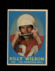 1958 BILLY WILSON TOPPS #95 49ERS *G5516