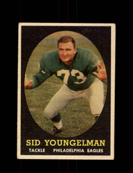 1958 SID YOUNGELMAN TOPPS #24 EAGLES *G5517