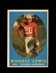 1958 WOODLY LEWIS TOPPS #82 CARDINALS *G5521