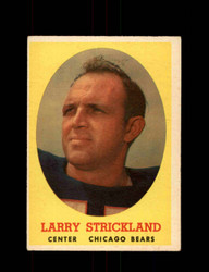 1958 LARRY STRICKLAND TOPPS #99 BEARS *G5522