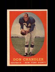 1958 DON CHANDLER TOPPS #54 GIANTS *G5525