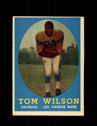 1958 TOM WILSON TOPPS #67 RAMS *G5526