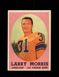 1958 LARRY MORRIS TOPPS #50 RAMS *G5535