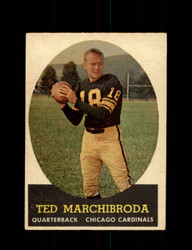 1958 TED MARCHIBRODA TOPPS #44 CARDINALS *G5538