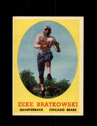 1958 ZEKE BRATKOWSKI TOPPS #23 BEARS *G5541