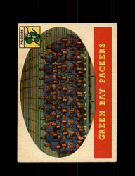 1958 GREEN BAY PACKERS TOPPS #96 TEAM CARD *G5543