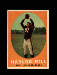 1958 HARLON HILL TOPPS #80 BEARS *G5556