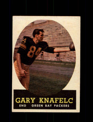 1958 GARY KNAFELC TOPPS #56 PACKERS *3444