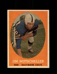 1958 JIM MUTSCHELLER TOPPS #14 COLTS *R4484