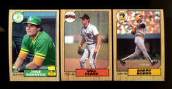 1987 O-PEE-CHEE BASEBALL COMPLETE SET 1-396 *051