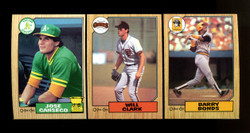 1987 O-PEE-CHEE BASEBALL COMPLETE SET 1-396 *057