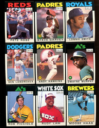 1986 O-PEE-CHEE BASEBALL COMPLETE SET 1-396 *025