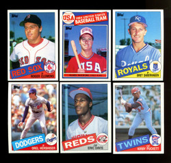 1985 TOPPS BASEBALL COMPLETE SET 1-792 *083