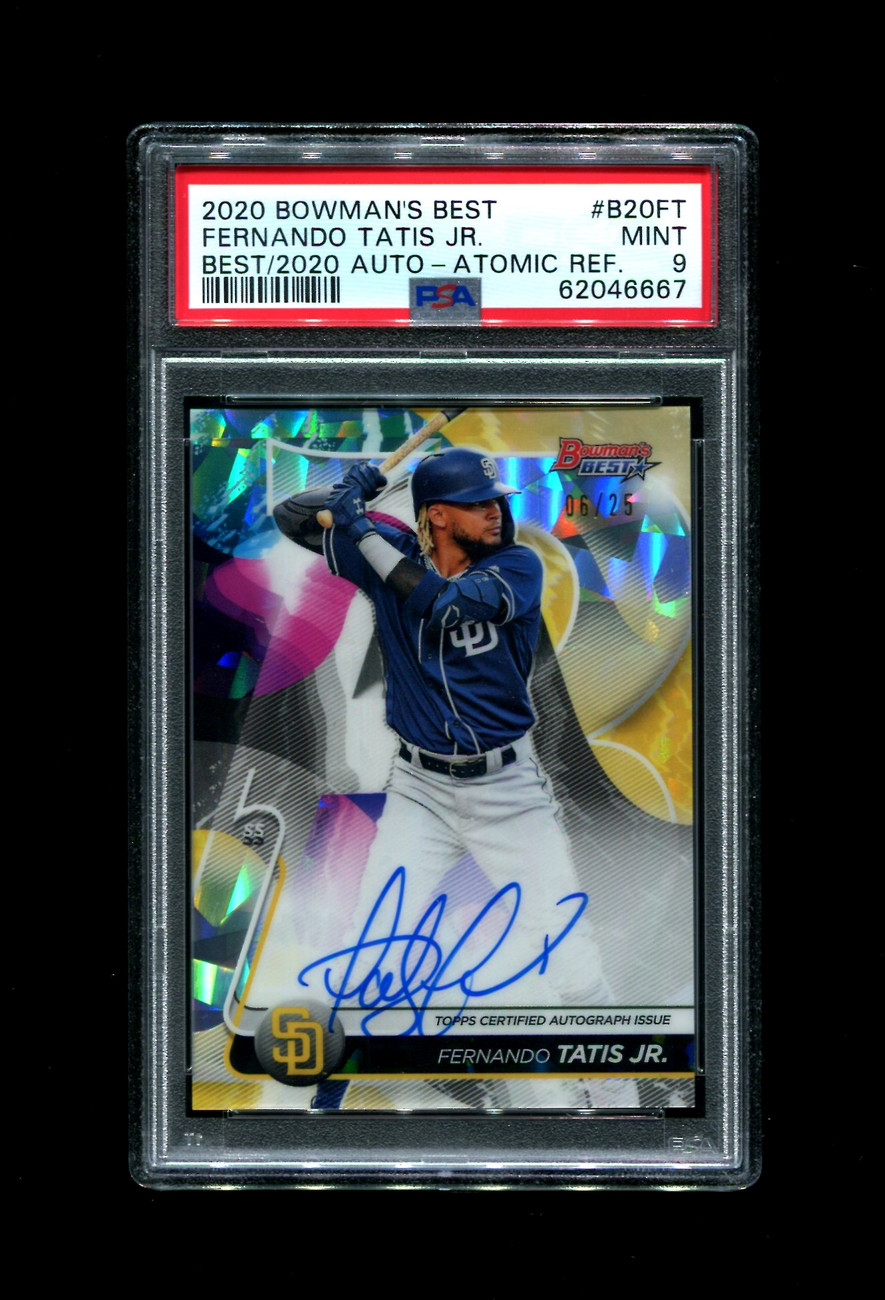 Deals Fernando Tatis Jr auto /25