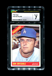 1966 DON DRYSDALE TOPPS #430 DODGERS CSG 7