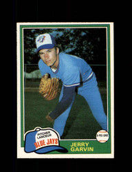 1981 JERRY GARVIN O-PEE-CHEE #124 BLUE JAYS *5106