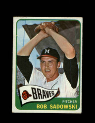 1965 BOB SADOWSKI O-PEE-CHEE #156 BRAVES *R3811