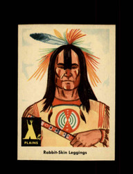 1959 FLEER INDIAN NO.10 RABBIT-SKIN LEGGINGS *2939