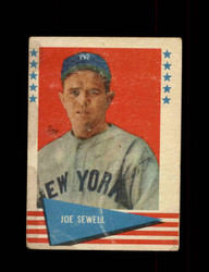1961 JOE SEWELL FLEER #76 BASEBALL GREATS *2473