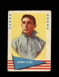 1961 JOHNNY KLING FLEER #52 BASEBALL GREATS *2045
