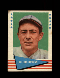 1961 MILLER HUGGINS FLEER #46 BASEBALL GREATS *5094