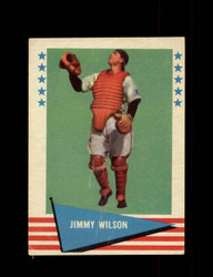 1961 JIMMY WILSON FLEER #88 BASEBALL GREATS *3410