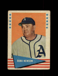 1961 BOBO NEWSOM FLEER #67 BASEBALL GREATS *8445