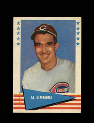 1961 AL SIMMONS FLEER #77 BASEBALL GREATS *3049