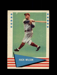 1961 HACK WILSON FLEER #87 BASEBALL GREATS *8574