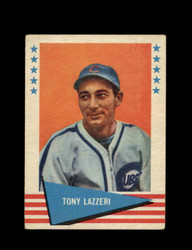 1961 TONY LAZZERI FLEER #54 BASEBALL GREATS *1425