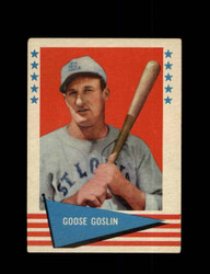 1961 GOOSE GOSLIN FLEER #35 BASEBALL GREATS *1849