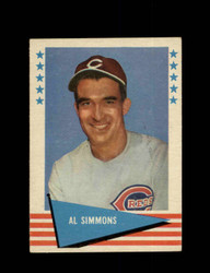 1961 AL SIMMONS FLEER #77 BASEBALL GREATS *4935