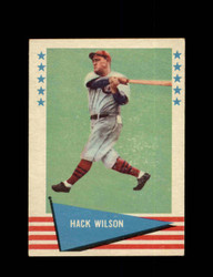 1961 HACK WILSON FLEER #87 BASEBALL GREATS *4604