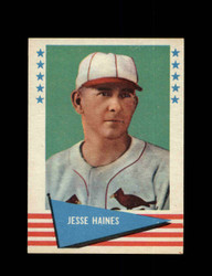 1961 JESSE HAINES FLEER #40 BASEBALL GREATS *1931