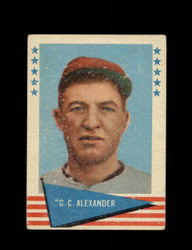 1961 G. C. ALEXANDER FLEER #2 BASEBALL GREATS *3290
