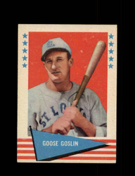 1961 GOOSE GOSLIN FLEER #35 BASEBALL GREATS *6955