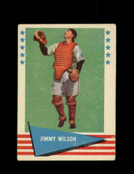 1961 JIMMY WILSON FLEER #88 BASEBALL GREATS *6319