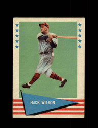 1961 HACK WILSON FLEER #87 BASEBALL GREATS *7083