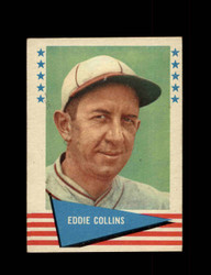 1961 EDDIE COLLINS FLEER #16 BASEBALL GREATS *1201