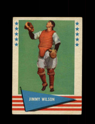 1961 JIMMY WILSON FLEER #88 BASEBALL GREATS *2242