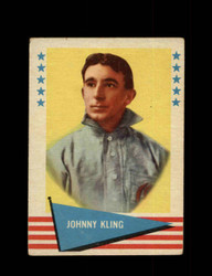 1961 JOHNNY KLING FLEER #52 BASEBALL GREATS *2554