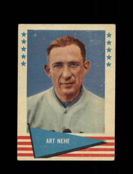 1961 ART NEHF FLEER #65 BASEBALL GREATS *3111