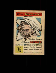 1953 RIPLEYS BELIEVE IT OR NOT PARKHURST #75 JOHANN LANGER *R2029