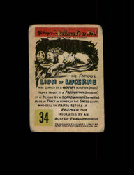 1953 RIPLEYS BELIEVE IT OR NOT PARKHURST #34 LOIN OF LUCERNE *3967