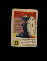 1953 RIPLEYS BELIEVE IT OR NOT PARKHURST #23 WEIGH THE VOTE *R2010