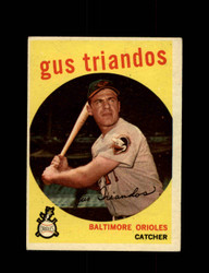 1959 GUS TRIANDOS TOPPS #330 ORIOLES *8631