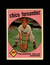 1959 CHICO FERNANDEZ TOPPS #452 PHILLIES 8662